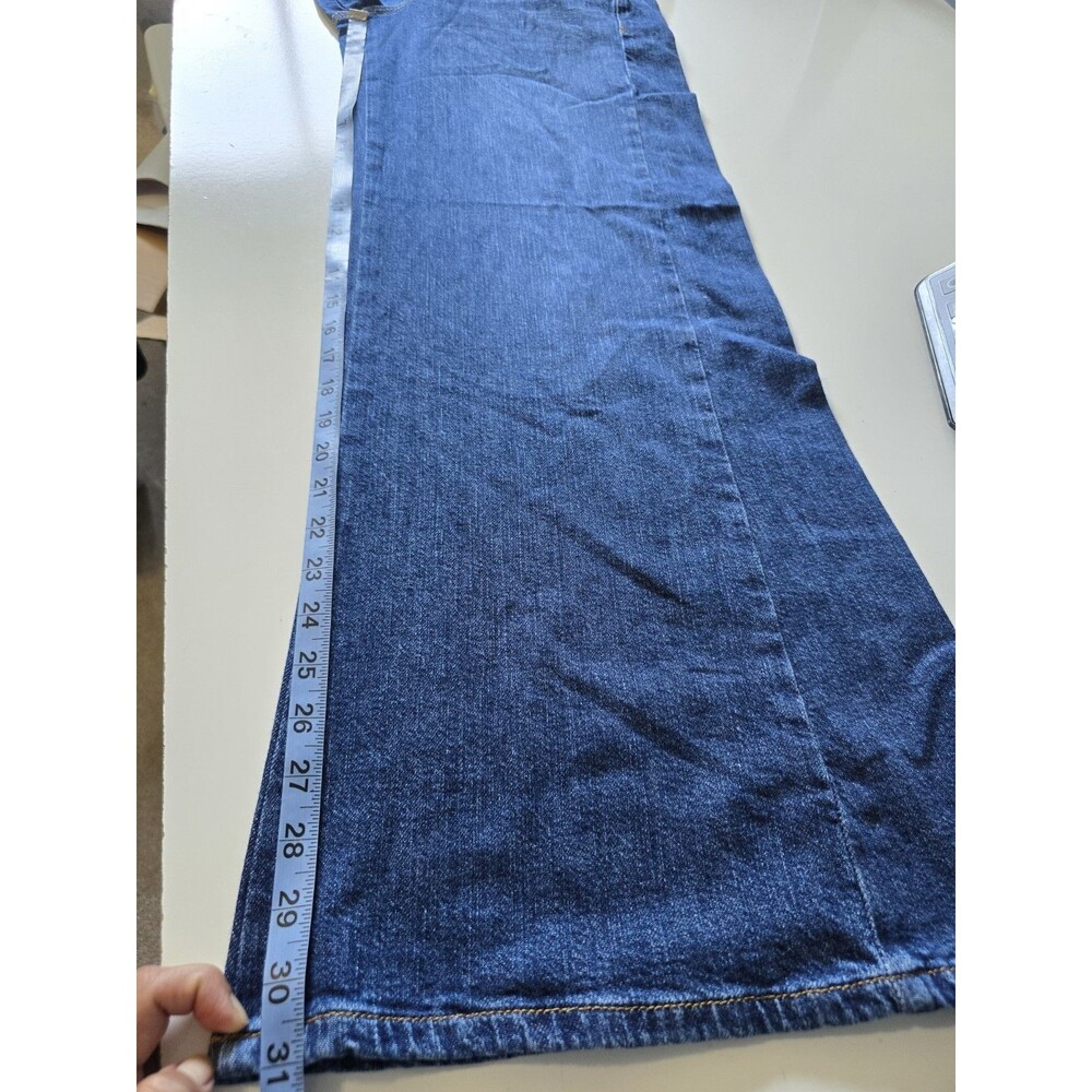 Pilcro Women's Wide-Leg Denim Jeans Blue Medium 25R - Picture 10 of 12